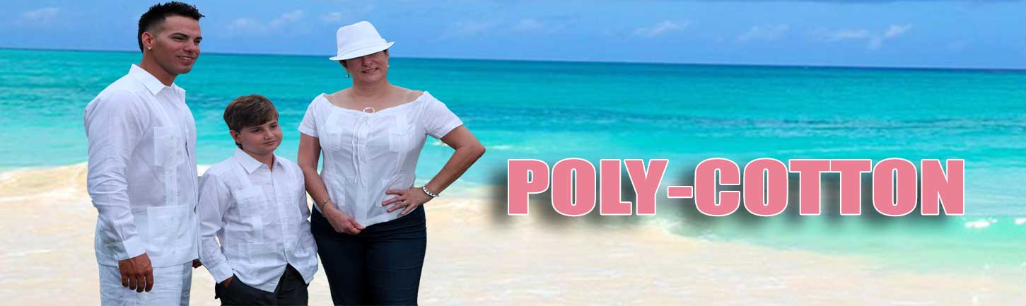 Poly-Cotton Guayaberas