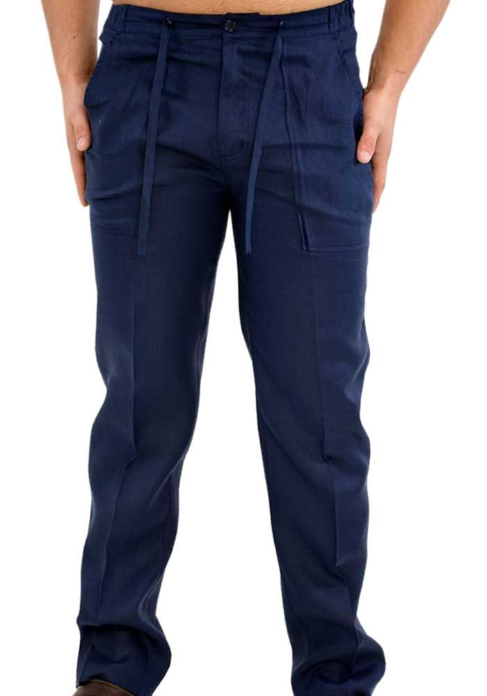 2022 New Men's Cotton Linen Pants Male Cool Summer Breathable Solid Color Beach  Trousers Yoga Stretch Pants | Fruugo KR