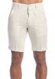 Casual Dress Shorts for Men 100% Linen Flat Front. Beach Short. Summer. Vacations. Natural Color.