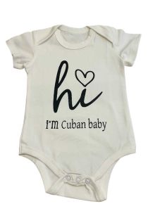 Baby Boys Girls Romper Letter Printed Newborn Outfit Short Sleeve. Funny Bodysuit, Onesie Cute. (100 % COTTON)